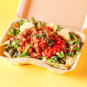 【メキシカン】ピリ辛サルサタコライス Salsa Taco Rice