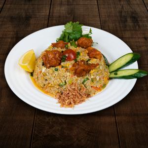 タイ風チキンチャーハン♪(Chicken Chahan)
