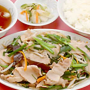 肉ニラ定食