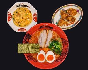 味玉HOTらーめん＆チャーハン＆からあげ4コセット