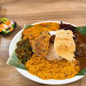 魚カレーFish Curry and Rice