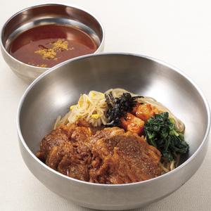 牛カルビつけ麺弁当