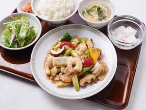 八宝菜定食