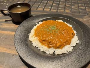 クミン香るキーマカレー+スープセット