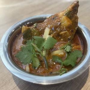 本日のフィッシュカレー ライスセット Fish Curry with Rice