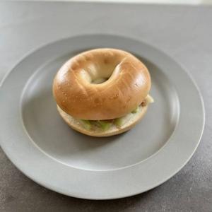 エビカツサンド(ニューヨークベーグル)