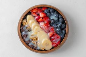 【NEW】アサイーボウル:グリークヨーグルト・ブルーベリーのせ Acai Bowl with Greek yogurt and Blueberry
