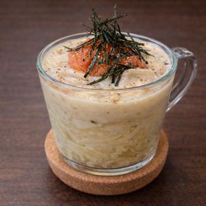 明太子クリームソースパスタ