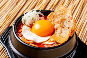 豚チーズスンドゥブうどん