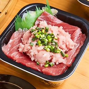 丼丸 まぐろねぎとろ丼 Tuna with Minced Tuna and Green Onion Rice Bowl