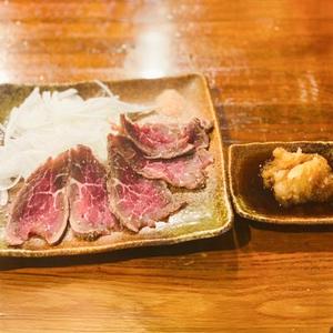 さっぱり牛肉のたたき！