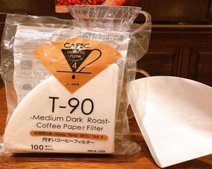 コーヒーフィルターペーパー 円すい 〈2杯用～4杯用〉 CAFEC(カフェック)中煎り～中深煎り用 MC4-100