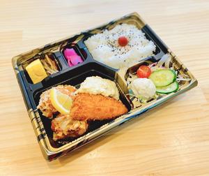 からあげ金と銀 アジフライ弁当