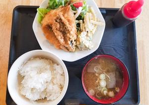 アジフライ弁当