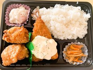 アジフライ弁当