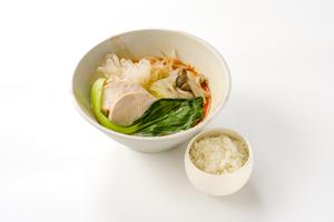 白い麻辣湯+白ご飯セット