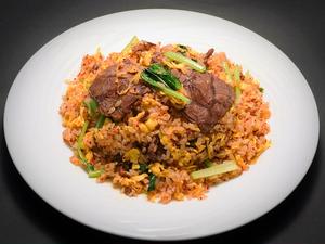牛バラと青菜の辛味チャーハン