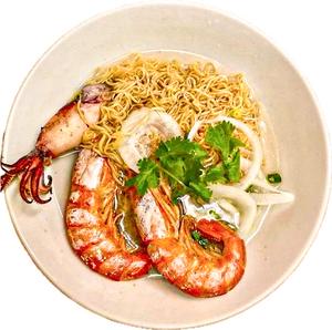 海鮮のラーメン m hi sn