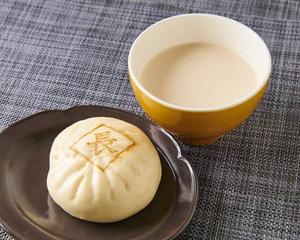 長太郎の豚まん+チャイティー(ホット)