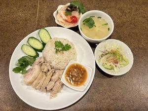 カオマンガイ【ランチ ミニヤウムンセンセット】
