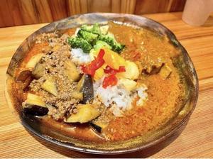 お任せ二種盛りカレー
