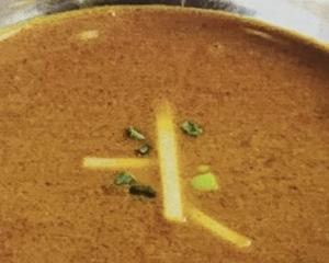 マトンカレーとプレーンナンMutton Curry with plan nan