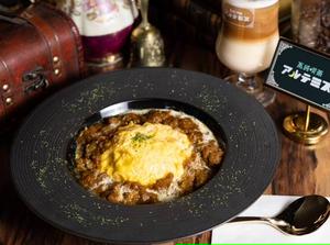 オムカレー Omurice curry