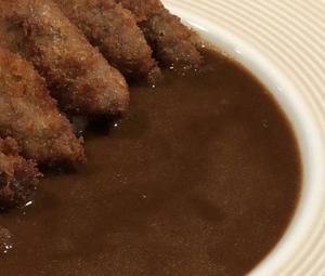 黒毛和牛の牛カツカレー