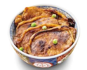 元祖豚ロース丼〈肉並盛〉Original Pork Loin Bowl