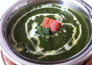 チキンほうれん草カレー