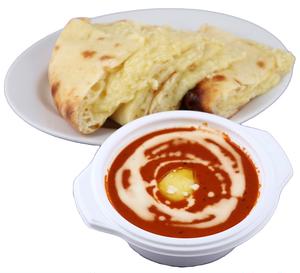 バターチキンチーズナンセット