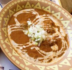 キーマ玉子カレー