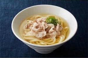 三元豚の肉うどん(並盛300→400g増量中！)