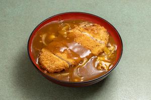 カツカレー丼