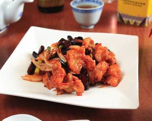 若鳥唐揚の四川風炒 Sichuan-Style Fried Chicken