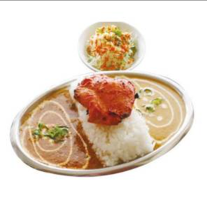 ダブルカレーライスセット/2 cury rice set