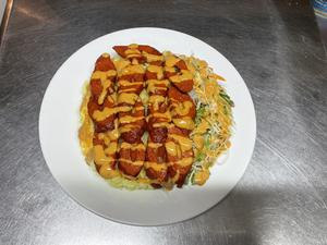 【マヨ】炭焼きチキンオーバーライス [Mayonnaise]Grill Chicken Over Rice