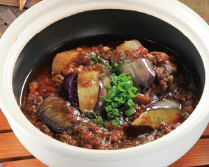 中国ラーメン揚州商人 特製麻婆茄子 Special Mapo Eggplant