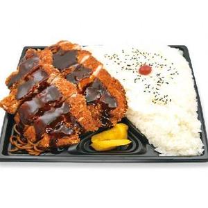 BIGチキンカツ弁当1枚(味噌カツソース)
