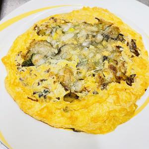 牡蠣卵子焼き