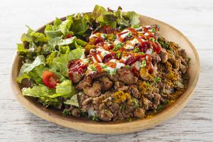 tacosシラチャ―チキンオーバーライス
