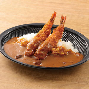 海老フライカレー