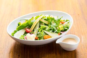 彩り野菜のミックスサラダ～自家製胡麻ドレッシング～