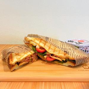 焼き鳥たれホットサンド