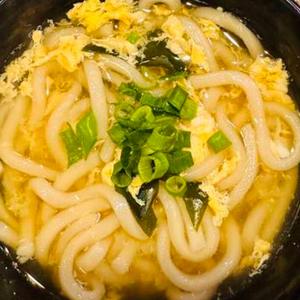たまごワカメうどん