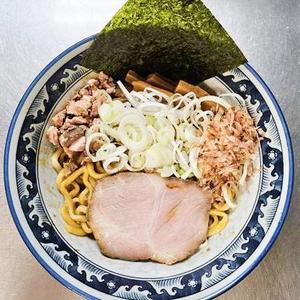 油そば小盛(割スープ付)