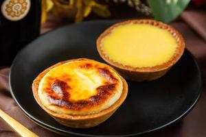 BOMBOMYチーズタルト2種(チーズタルト+マスカルチーズ)+選べるカフェドリンク