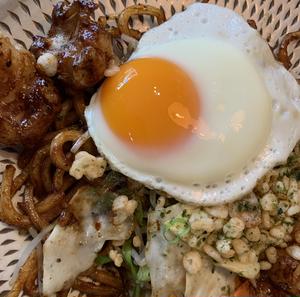ホルモン味噌焼きそば