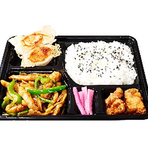 餃子伝説 青椒肉絲弁当