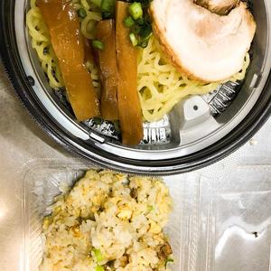塩ラーメン半チャーハンセット